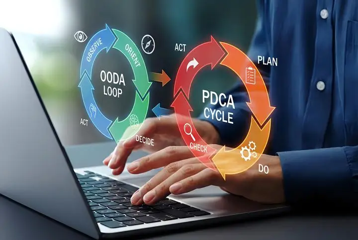 PDCAとOODAの違いと使い分け：状況に応じた改善サイクルの選び方